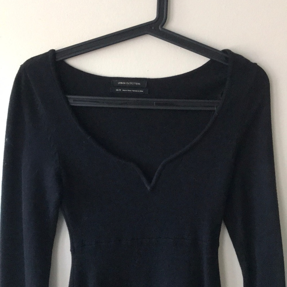 UO // Black Long-Sleeve Dress // Size XS
